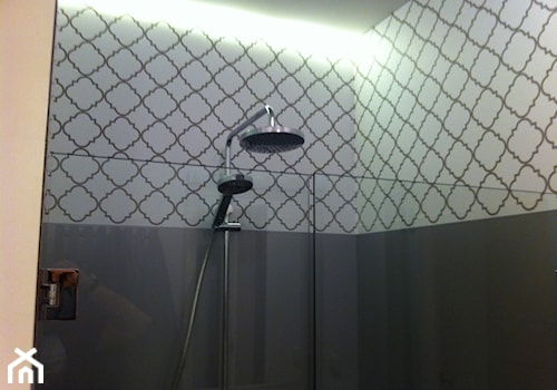 Zabudowa kabin prysznicowych z dowolną grafiką - zdjęcie od dekoracje pomieszczeń