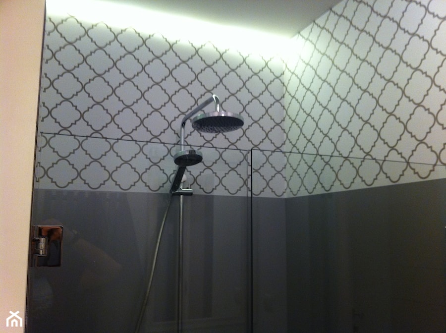 Zabudowa kabin prysznicowych z dowolną grafiką - zdjęcie od dekoracje pomieszczeń