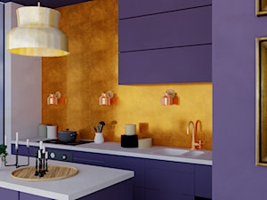 Kuchnia Gold & Violet Home&Love - zdjęcie od Home&Love