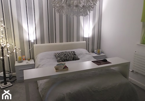 Mała sypialnia, styl nowoczesny - zdjęcie od Kamila Kostrzewska
