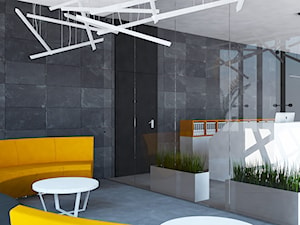 Pomieszczenia biurowe - Wnętrza publiczne, styl nowoczesny - zdjęcie od Design Factory Studio Projektowe