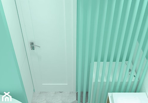 Trzy pokoje na Teofilowie - Łazienka, styl nowoczesny - zdjęcie od Design Factory Studio Projektowe