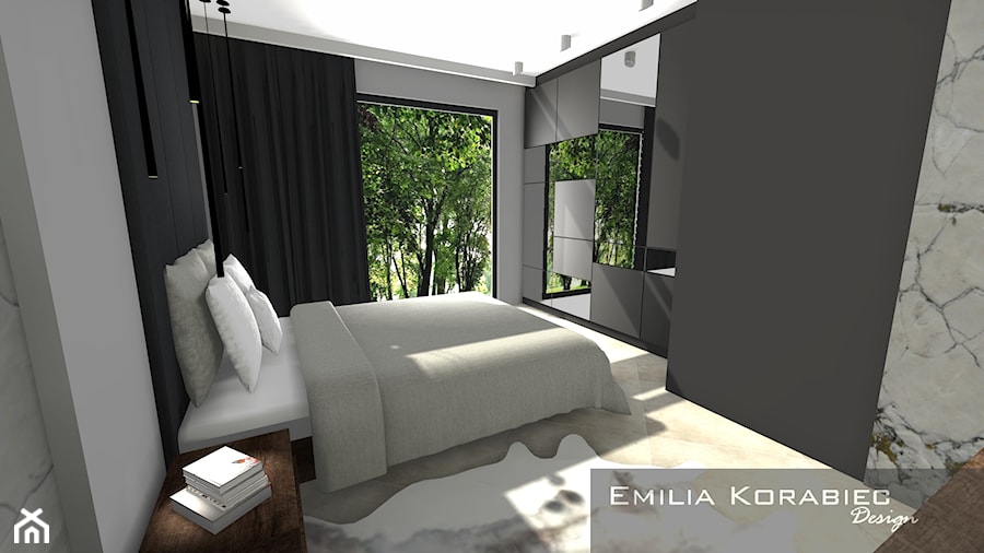 Sypialnia, styl nowoczesny - zdjęcie od EMILIA KORABIEC DESIGN