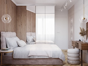 SYPIALNIE - Sypialnia, styl nowoczesny - zdjęcie od EMILIA KORABIEC DESIGN
