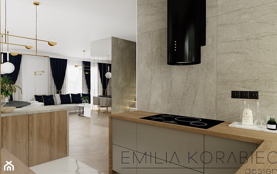 KUCHNIE - Kuchnia, styl nowoczesny - zdjęcie od EMILIA KORABIEC DESIGN