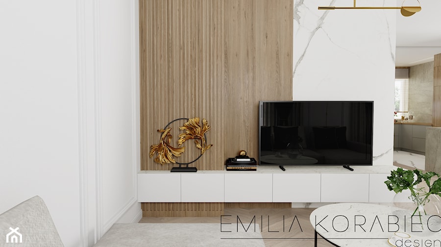 SALONY - Salon, styl nowoczesny - zdjęcie od EMILIA KORABIEC DESIGN