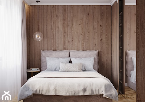 SYPIALNIE - Sypialnia, styl nowoczesny - zdjęcie od EMILIA KORABIEC DESIGN