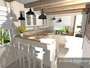 KUCHNIE - Kuchnia, styl prowansalski - zdjęcie od EMILIA KORABIEC DESIGN