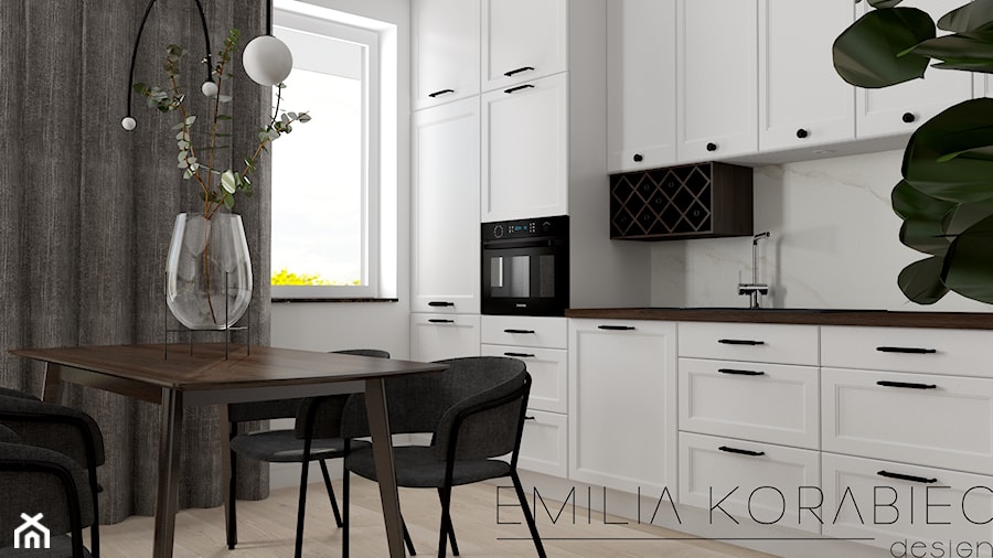 KUCHNIE - Kuchnia, styl glamour - zdjęcie od EMILIA KORABIEC DESIGN