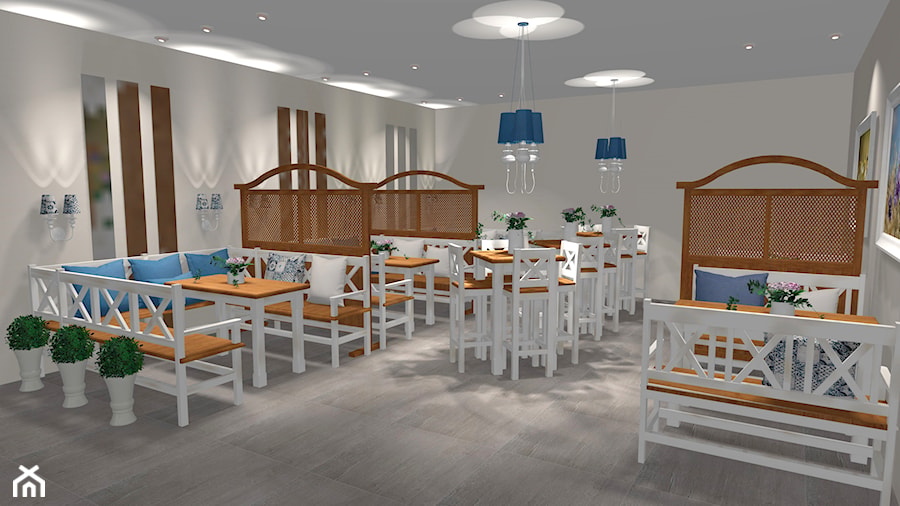 Projekt Nowej Restauracji - zdjęcie od Meblo-Wosk