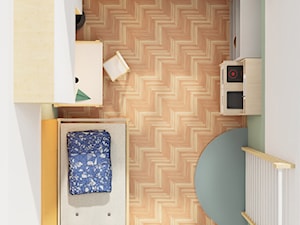 Pokój aktywnego przedszkolaka - Pokój dziecka, styl minimalistyczny - zdjęcie od NEUROOM - wspierające pokoje dla dzieci