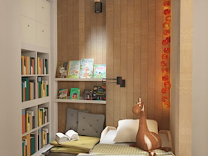 Pokój chłopca, przedszkolaka - Pokój dziecka, styl skandynawski - zdjęcie od NEUROOM - wspierające pokoje dla dzieci