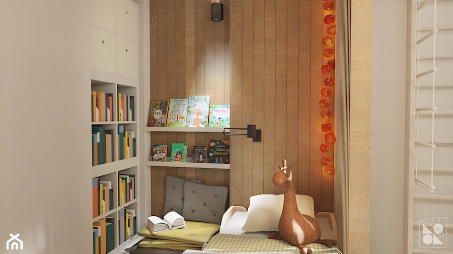 Pokój chłopca, przedszkolaka - Pokój dziecka, styl skandynawski - zdjęcie od NEUROOM - wspierające pokoje dla dzieci