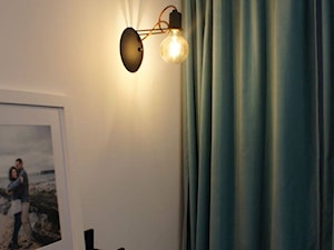 Mieszkanie na Ruczaju - Biały salon, styl skandynawski - zdjęcie od KSZTAŁTY