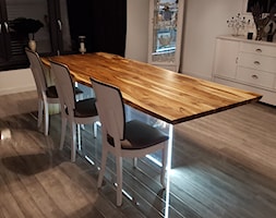 Stół z litego drewna orzechowego - zdjęcie od Drewbetex - Homebook
