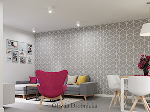 Salon - zdjęcie od Projektowanie Wnętrz Oliwia Drobnicka