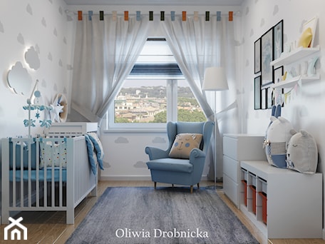 Aranżacje wnętrz - Pokój dziecka: Pokój dziecięcy - Projektowanie Wnętrz Oliwia Drobnicka. Przeglądaj, dodawaj i zapisuj najlepsze zdjęcia, pomysły i inspiracje designerskie. W bazie mamy już prawie milion fotografii!