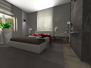 Projekt sypialni - zdjęcie od KOKOdesign - STUDIO PROJEKTOWE - Polska