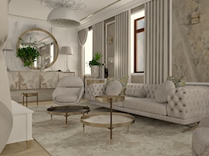 Styl glamour - zdjęcie od KOKOdesign - STUDIO PROJEKTOWE - Polska