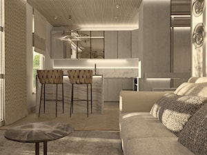 Apartament Stara Warszawska w Olsztynie - Salon - zdjęcie od KOKOdesign - STUDIO PROJEKTOWE - Polska