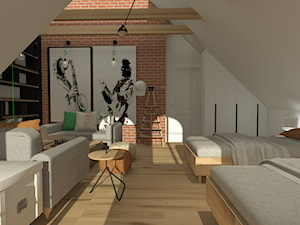 Apartament letni w Pluskach - zdjęcie od KOKOdesign - STUDIO PROJEKTOWE - Polska
