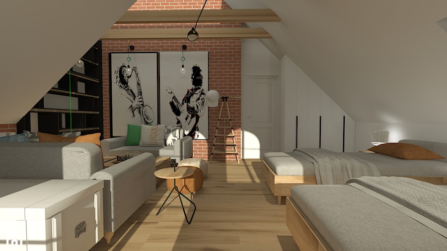 Apartament letni w Pluskach - zdjęcie od KOKOdesign - STUDIO PROJEKTOWE - Polska