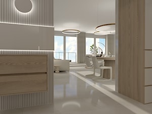 apartament w Olsztynie - Salon, styl nowoczesny - zdjęcie od KOKOdesign - STUDIO PROJEKTOWE - Polska