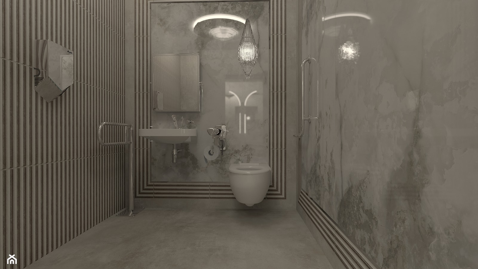Toalety w Teatrze - zdjęcie od KOKOdesign - STUDIO PROJEKTOWE - Polska - Homebook
