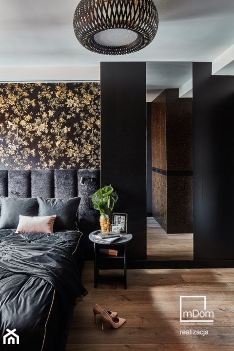 Sypialnia, styl nowoczesny - zdjęcie od mDom Pracownia Projektowa