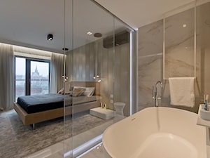 REALIZACJA GDAŃSK - Mała jako pokój kąpielowy łazienka, styl nowoczesny - zdjęcie od Studio Estima Sopot