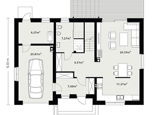 AC Nils II G2 ENERGO PLUS CE - DOM.PL - zdjęcie od Dom.pl Projekty domów