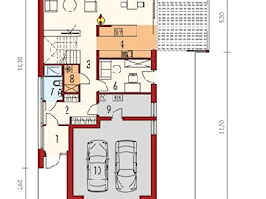 AC EX 19 G2 ENERGO PLUS CE (DOM AF9-67) - DOM.pl - zdjęcie od Dom.pl Projekty domów