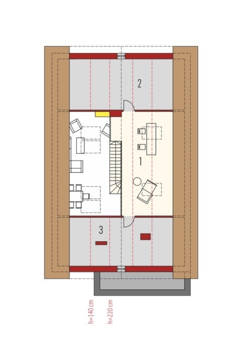 AC Daniel IV CE (DOM AF9-56) - DOM.PL - zdjęcie od Dom.pl Projekty domów