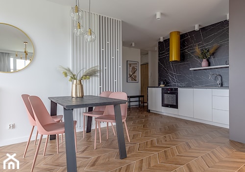 apartament wakacyjny Cetniewo - Kuchnia, styl nowoczesny - zdjęcie od Pszczołowscy projektowanie wnętrz