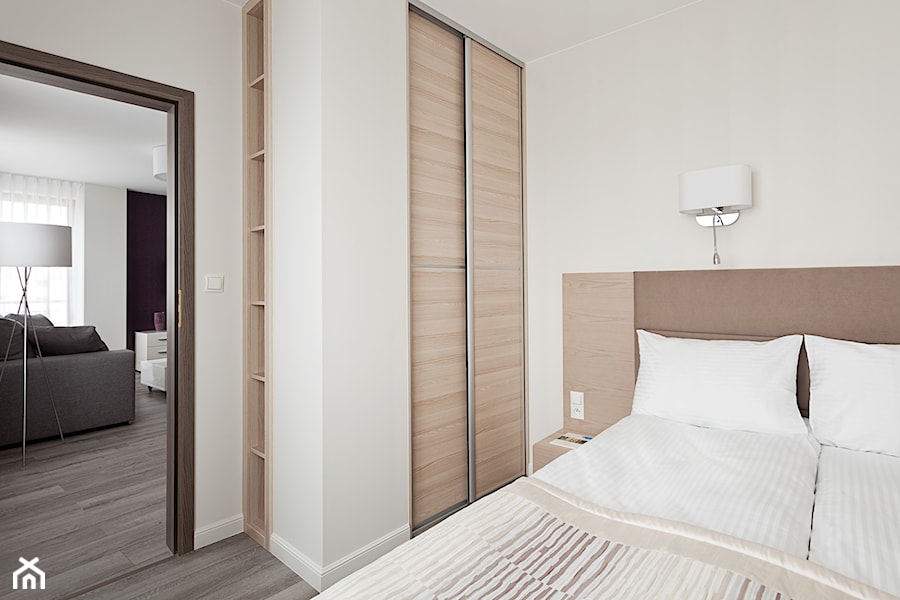 apartamenty wakacyjne 2016 - Sypialnia, styl nowoczesny - zdjęcie od Pszczołowscy projektowanie wnętrz
