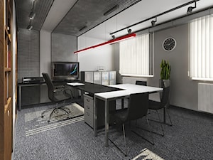 biuro konstruktorskie - Wnętrza publiczne, styl industrialny - zdjęcie od Pszczołowscy projektowanie wnętrz