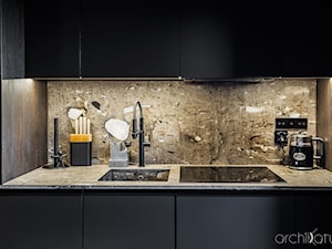 Ceglana projekt - Kuchnia, styl industrialny - zdjęcie od Archikąty