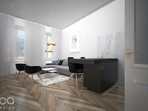 Eklektyczny apartament - Salon, styl nowoczesny - zdjęcie od Bocca design