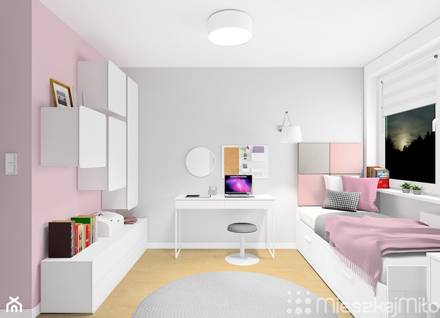 Pokój nastolatki - zdjęcie od Pracownia Projektowania Wnętrz "Mieszkaj Miło"