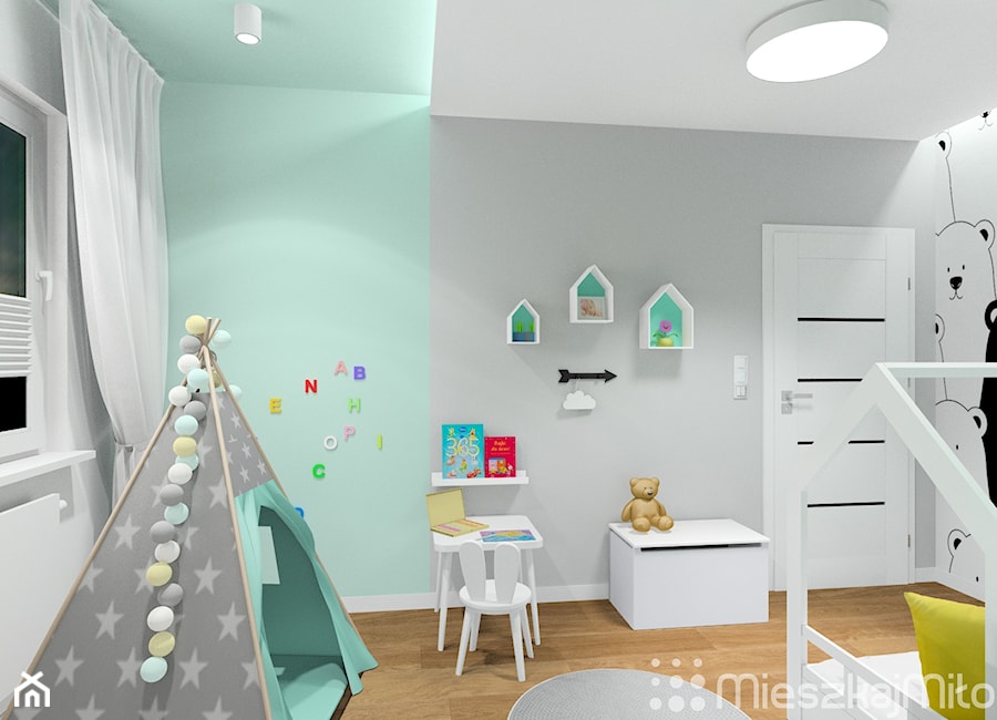 Projekt pokoju dziecięcego - zdjęcie od Pracownia Projektowania Wnętrz "Mieszkaj Miło"