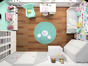 Pokój dziewczynki - zdjęcie od Pracownia Projektowania Wnętrz "Mieszkaj Miło"
