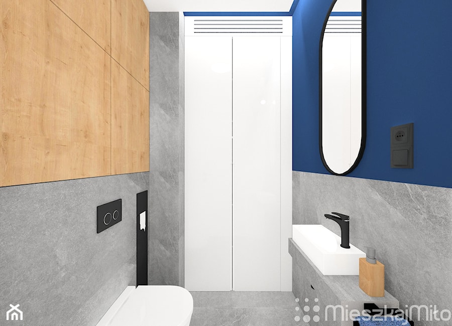 Mała łazienka - zdjęcie od Pracownia Projektowania Wnętrz "Mieszkaj Miło"