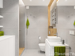 Projekt łazienki - zdjęcie od Pracownia Projektowania Wnętrz "Mieszkaj Miło"