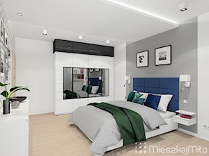 Projekt wnętrza sypialni - zdjęcie od Pracownia Projektowania Wnętrz "Mieszkaj Miło"