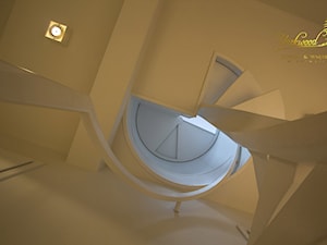 Schody spiralne na giętej wstędze - zdjęcie od Pracownia Yarkwood Schody & Wnętrza