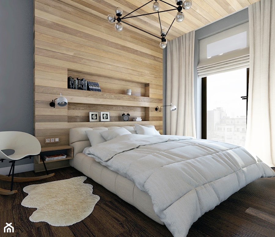 Sypialnia, styl nowoczesny - zdjęcie od IdeaSpace