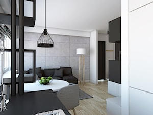 Nowoczesne mieszkanie w Siedlcach - Salon, styl nowoczesny - zdjęcie od IdeaSpace
