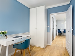 Blue and grey - Sypialnia - zdjęcie od Fotograf wnętrz i architektury Beniamin Mirek