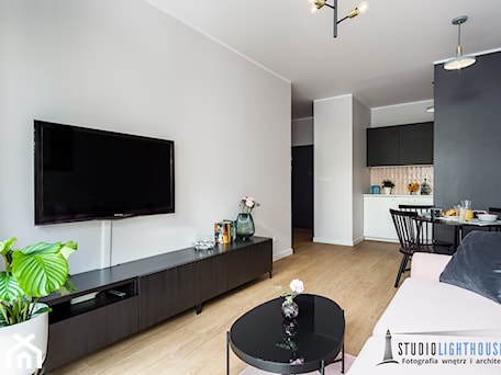 Aranżacje wnętrz - Salon: Stylowy apartament Poznań - Fotograf wnętrz i architektury Beniamin Mirek. Przeglądaj, dodawaj i zapisuj najlepsze zdjęcia, pomysły i inspiracje designerskie. W bazie mamy już prawie milion fotografii!