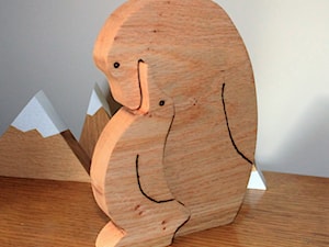 drewno - Pokój dziecka, styl minimalistyczny - zdjęcie od Pracownia Artystyczna MIDAS Łukasz Jabłoński